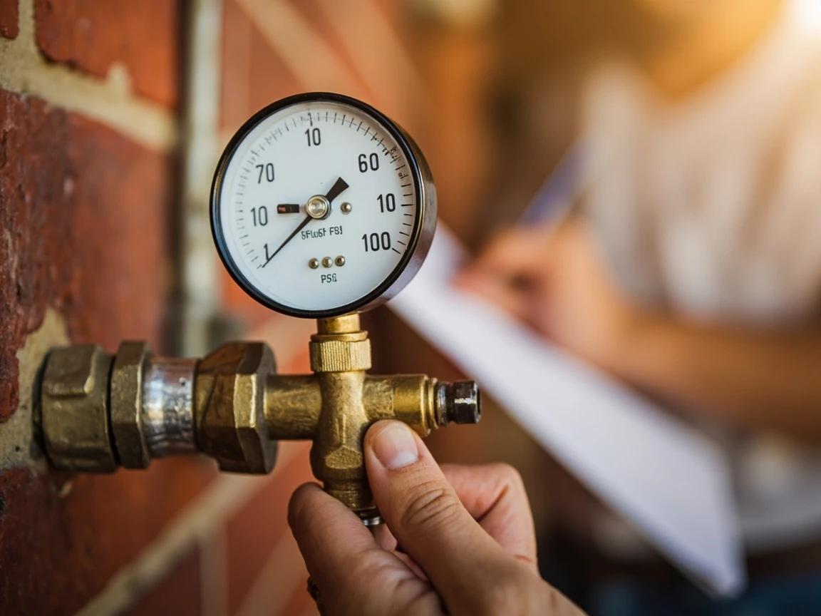 Step 2 of How to Build a Drip Irrigation System: Check Your Water Pressure