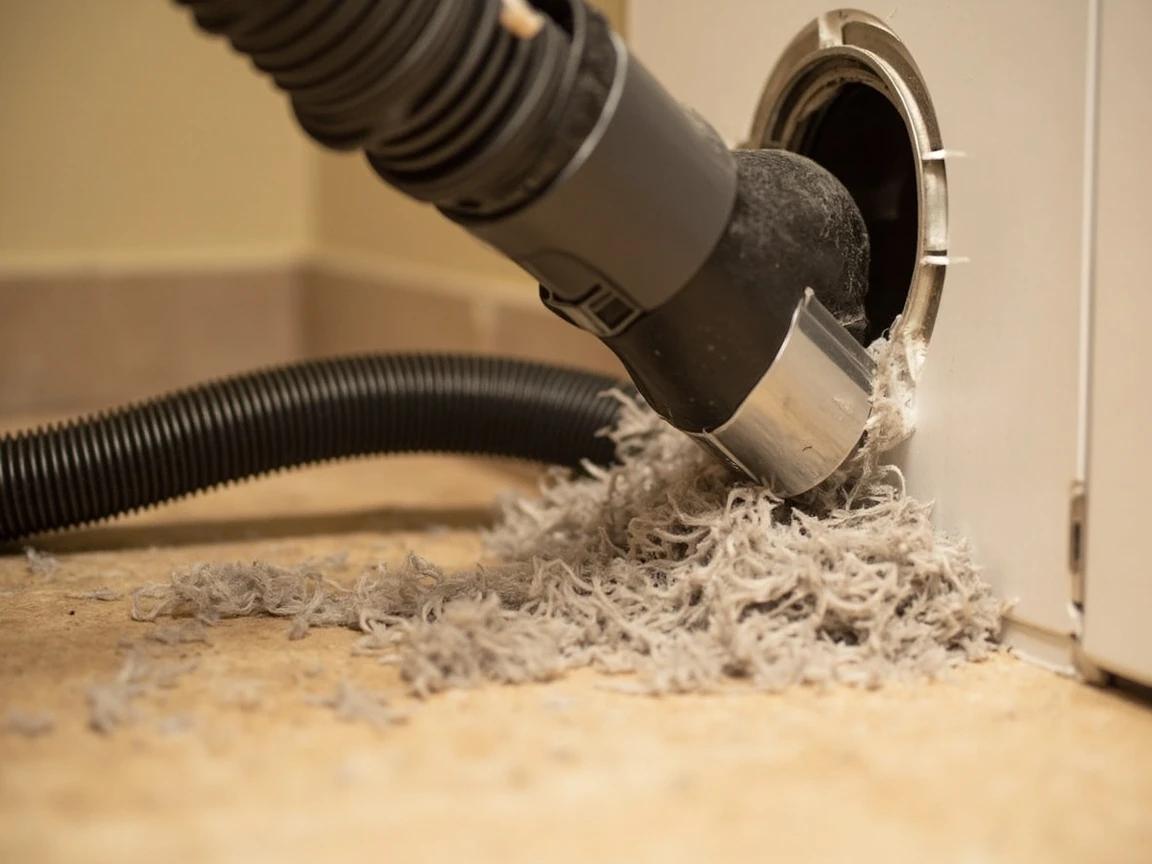 Step 7 of How to Clean a Dryer Vent Duct: Vacuum Both Ends of the Duct