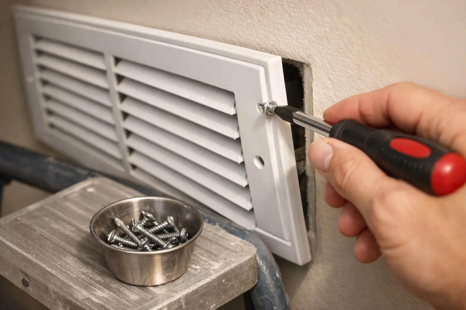 Step 3 of How to Clean Air Ducts Yourself: Remove the Vent Covers