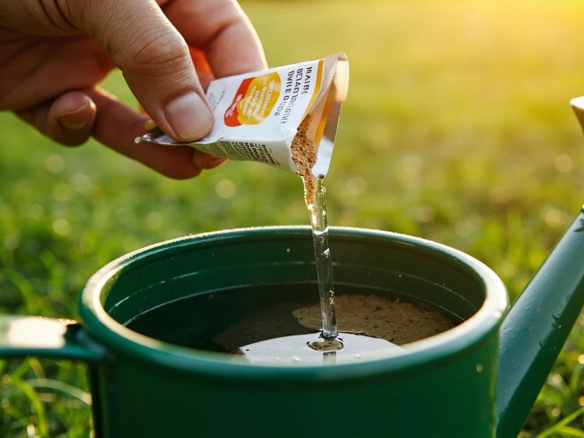 Step 6 of How to Control Grubs and Lawn Pests: Apply Beneficial Nematodes for Organic Control