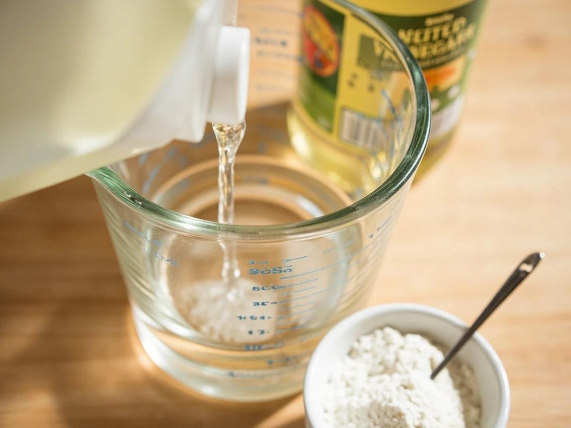 Step 2 of How to Descale a Coffee Maker: Mix the Descaling Solution