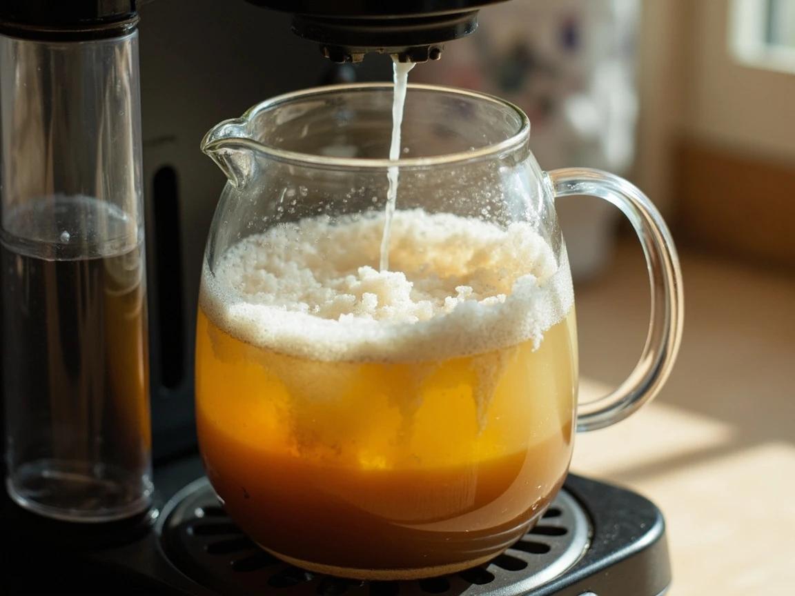 Step 6 of How to Descale a Coffee Maker: Finish the Brew Cycle