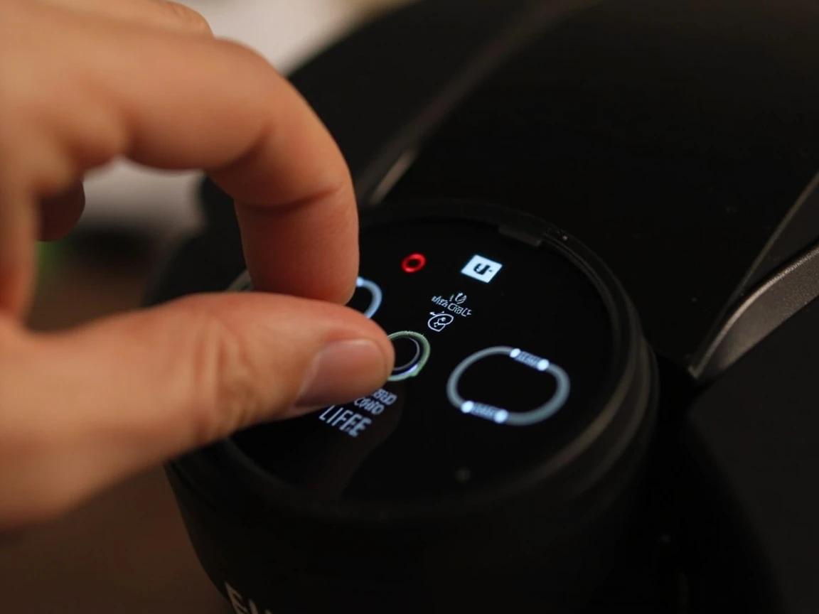 Step 9 of How to Descale a Coffee Maker: Reset the Descale Indicator and Reassemble