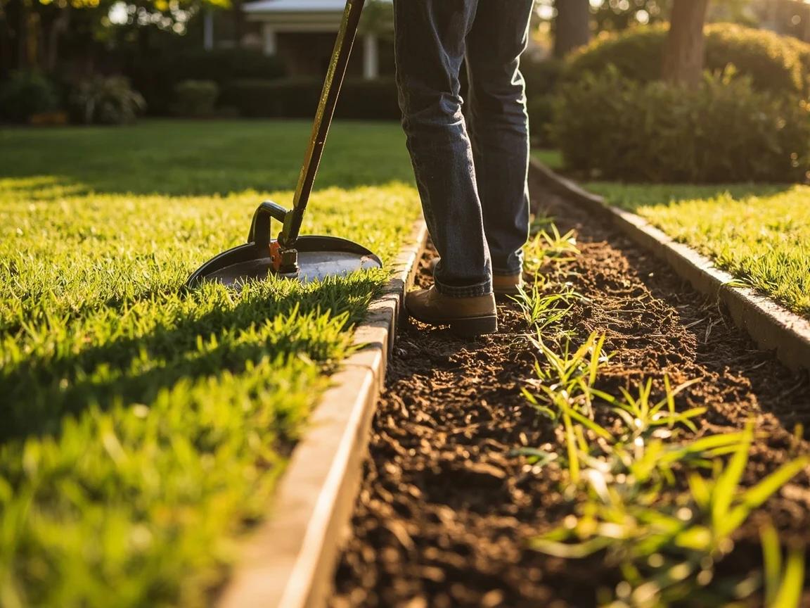 Step 8 of How to Edge Garden Beds Cleanly: Maintain the Edge Every 4-6 Weeks