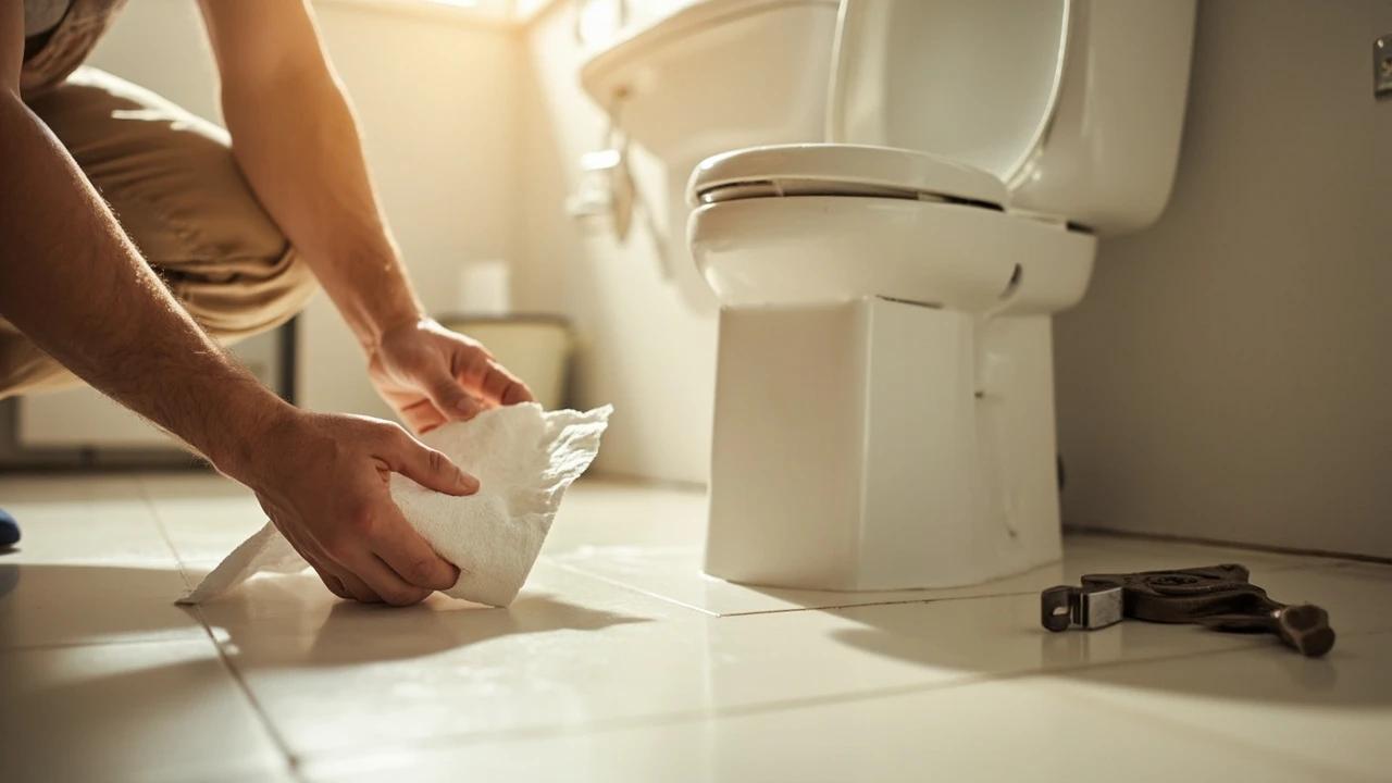 How to Fix a Toilet Leaking at the Base