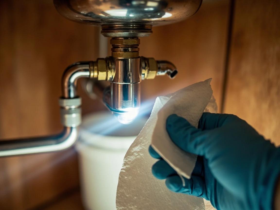 Step 9 of How to Fix a Leaky Pipe Joint: Restore Water and Test for Leaks
