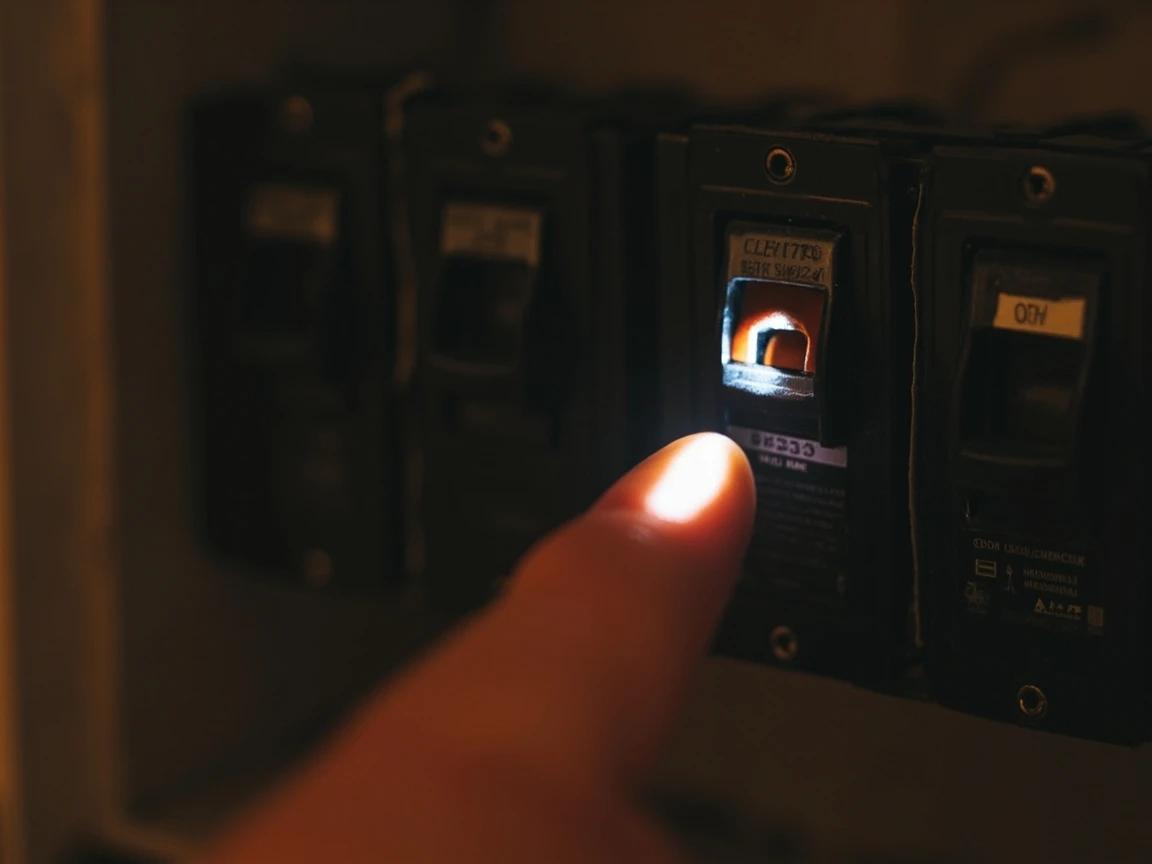 Step 3 of How to Fix a Tripped Circuit Breaker: Open the Panel and Find the Tripped Breaker