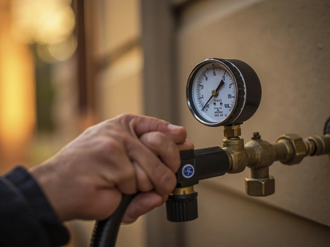 Step 5 of How to Fix Low Water Pressure: Measure Your Pressure With a Gauge