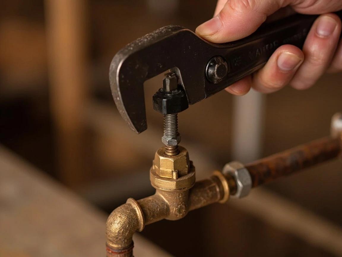 Step 6 of How to Fix Low Water Pressure: Check and Adjust the Pressure-Reducing Valve (PRV)