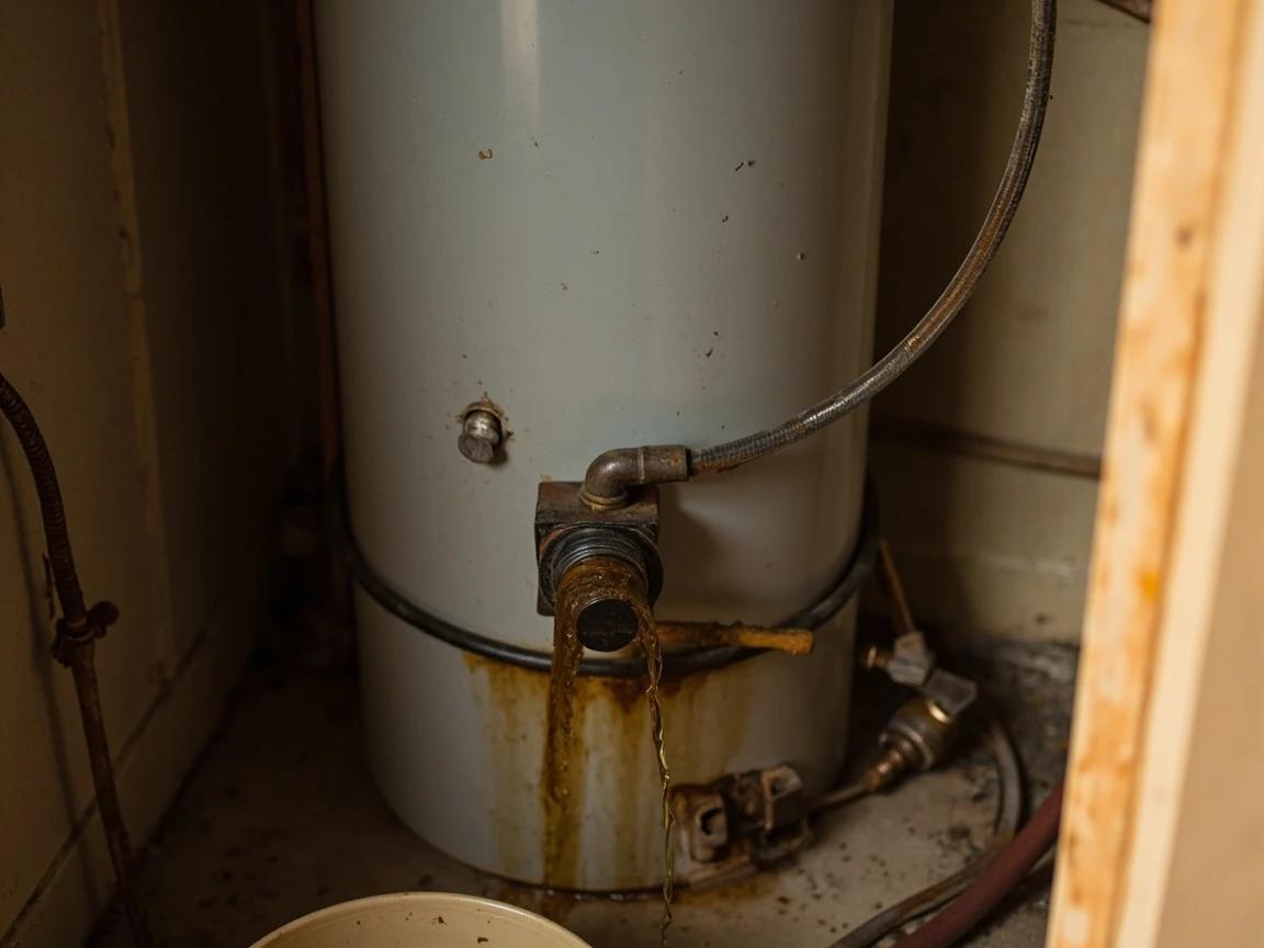 Step 8 of How to Fix Low Water Pressure: For Hot-Only Pressure Loss, Check the Water Heater