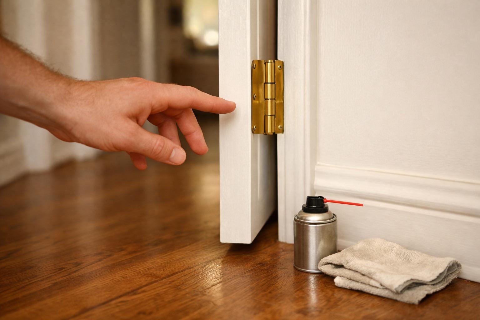 How to Fix a Squeaky Door