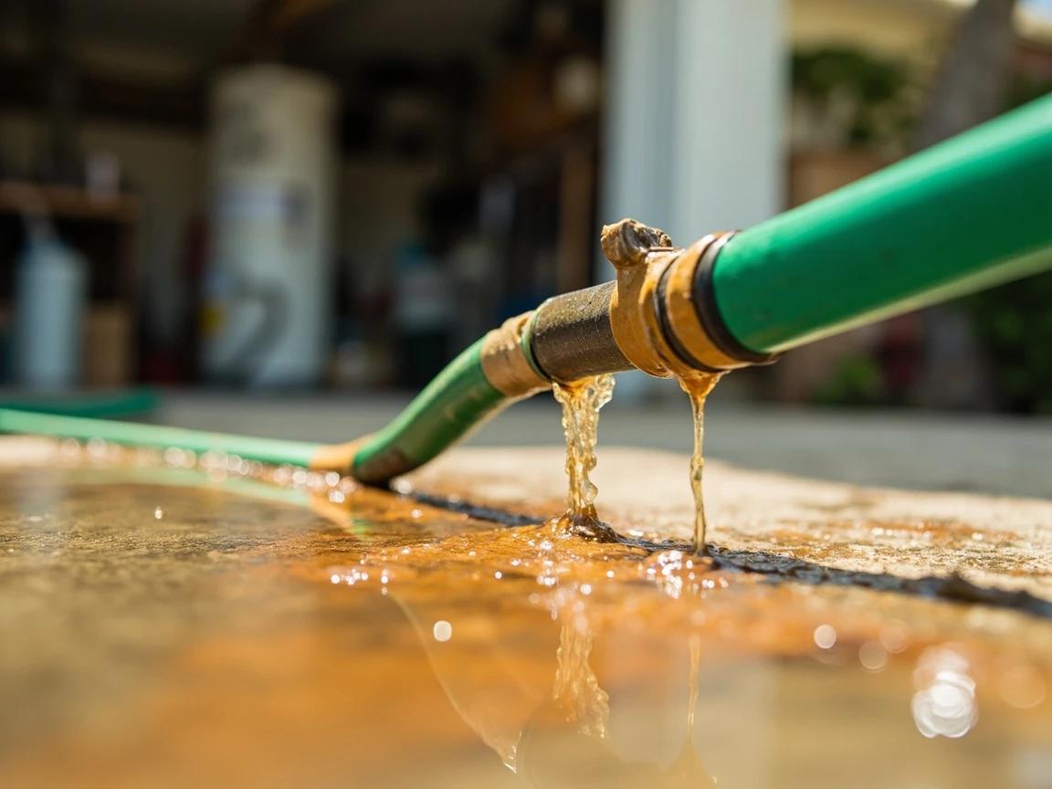 Step 5 of How to Flush a Water Heater Tank: Open the Drain Valve and Let the Tank Empty