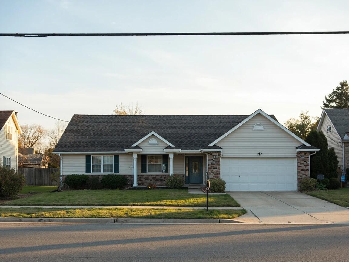 Step 4 of How to Inspect Your Roof for Damage: Sight the Ridge Line for Sagging