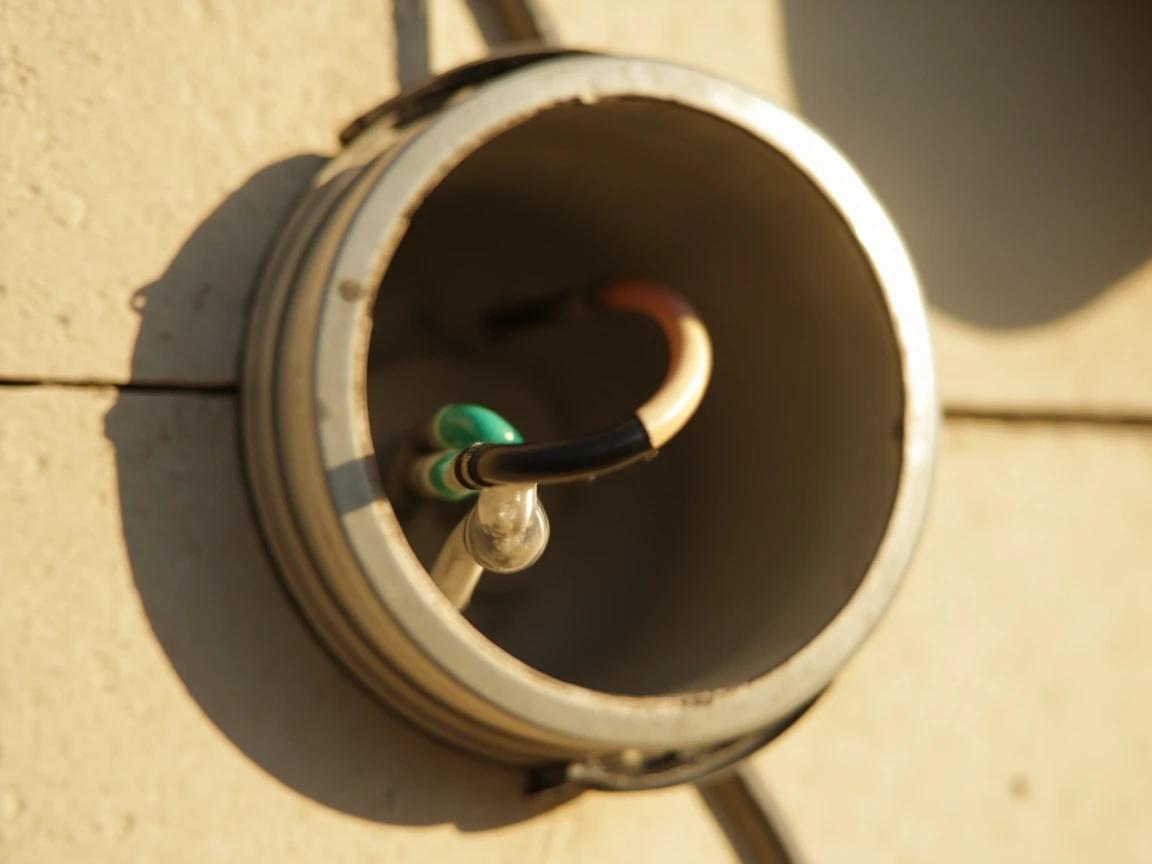 Step 3 of How to Install a Motion Sensor Light: Inspect the Junction Box