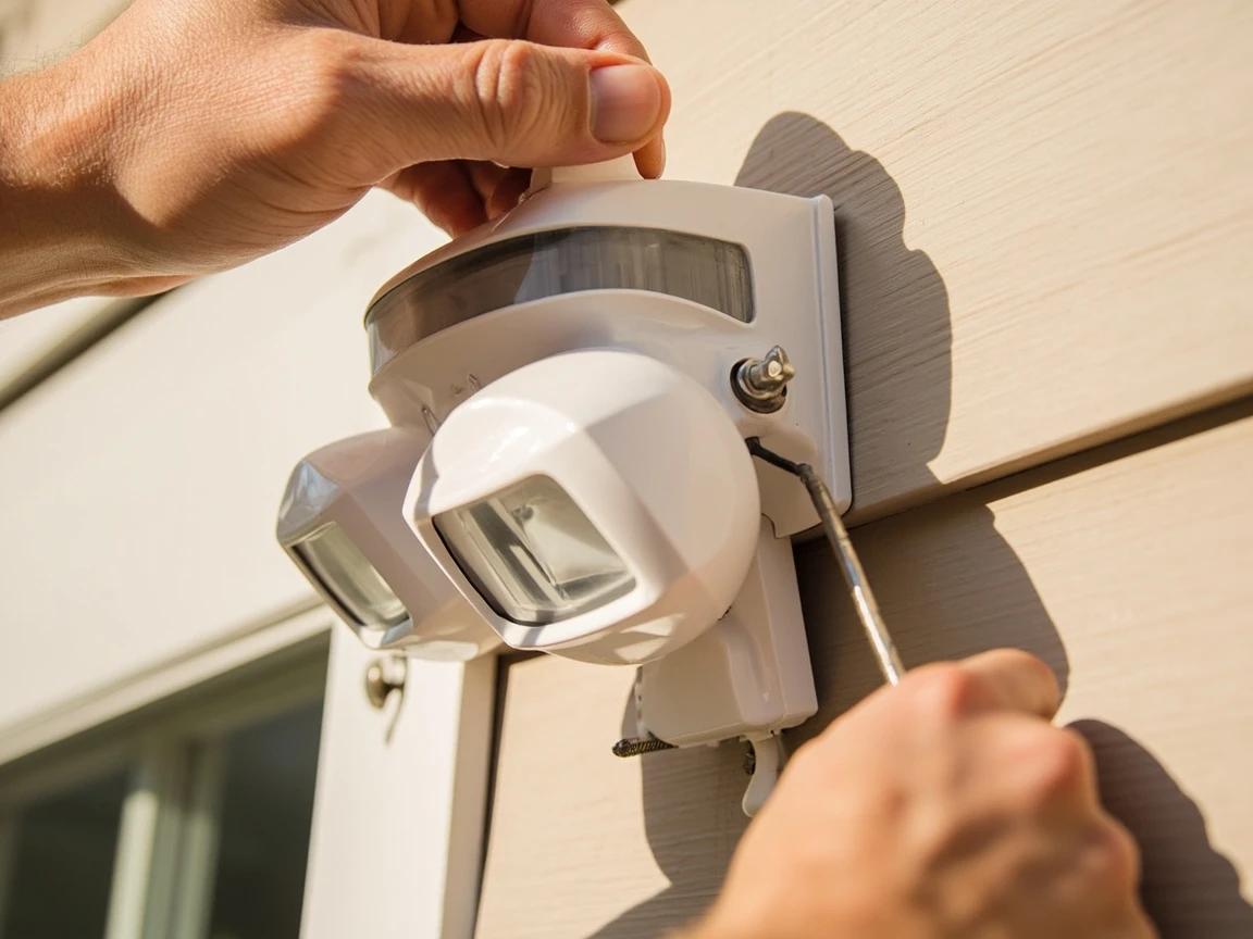 Step 6 of How to Install a Motion Sensor Light: Mount the Fixture to the Wall