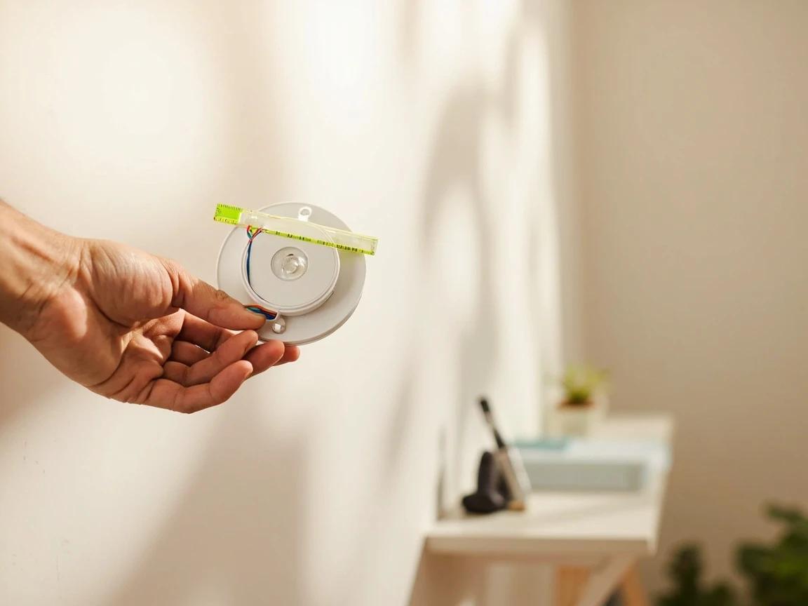 Step 6 of How to Install a Smart Thermostat: Mount the New Thermostat Base Plate