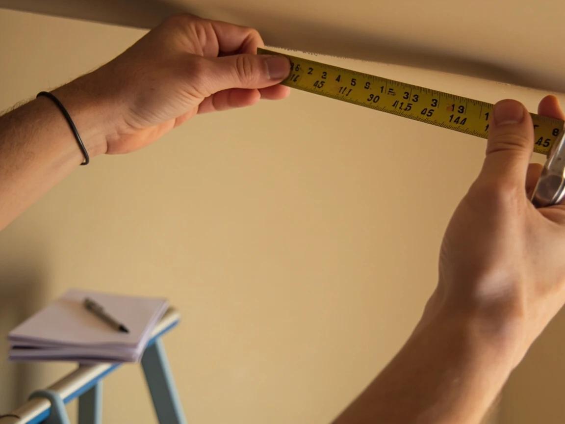 Step 3 of How to Install Crown Molding: Measure each wall and plan the order