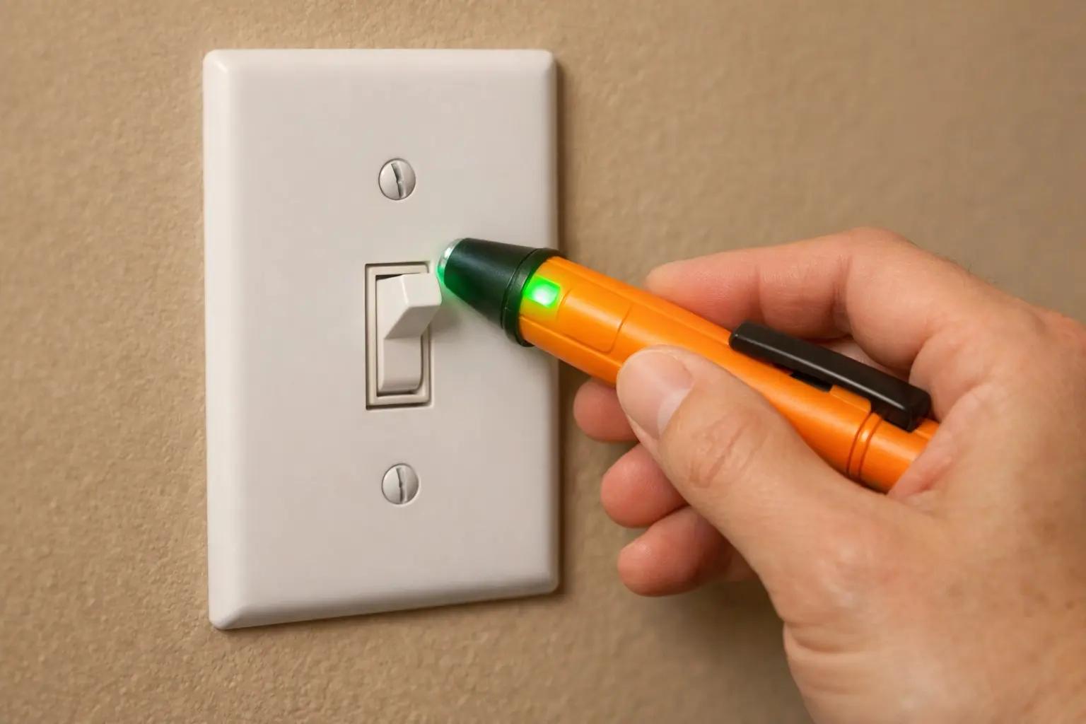 Step 1 of How to Install a Dimmer Switch: Turn Off Power and Verify the Circuit Is Dead
