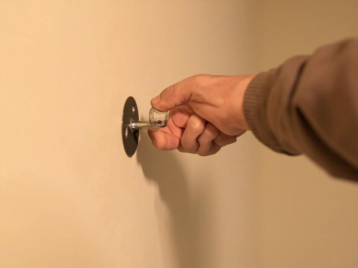 Step 7 of How to Install Drywall Anchors for Heavy Items (TV, Mirror, Shelf): Pull-test before you mount your item