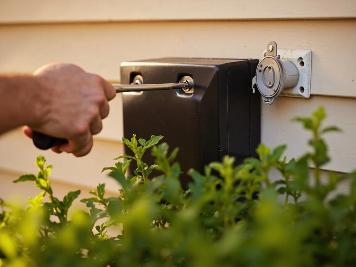 Step 2 of How to Install Outdoor Landscape Lighting: Mount the Transformer Near an Outdoor Outlet