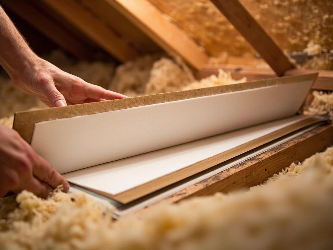 Step 9 of How to Insulate an Attic: Insulate the Hatch and Do a Final Pass