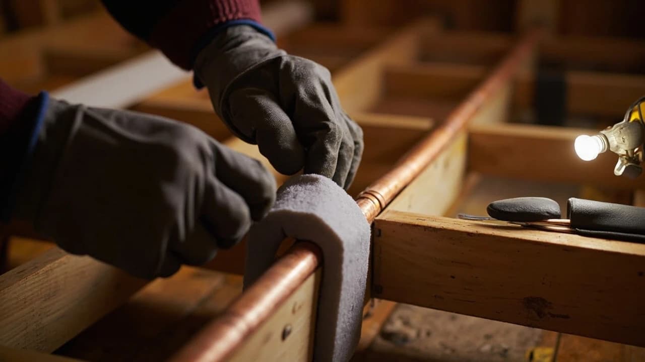 How to Insulate Exposed Pipes for Winter