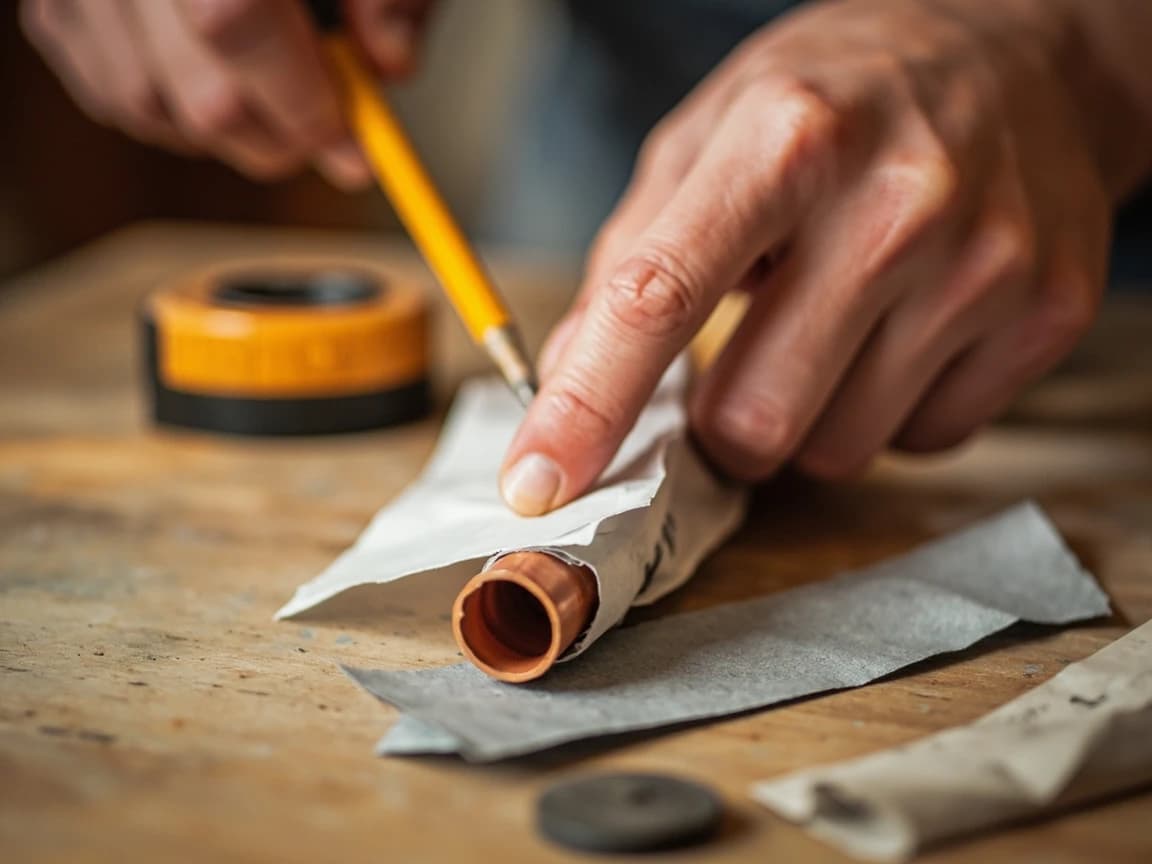 Step 2 of How to Insulate Exposed Pipes for Winter: Measure the Outside Diameter, Not the Nominal Size