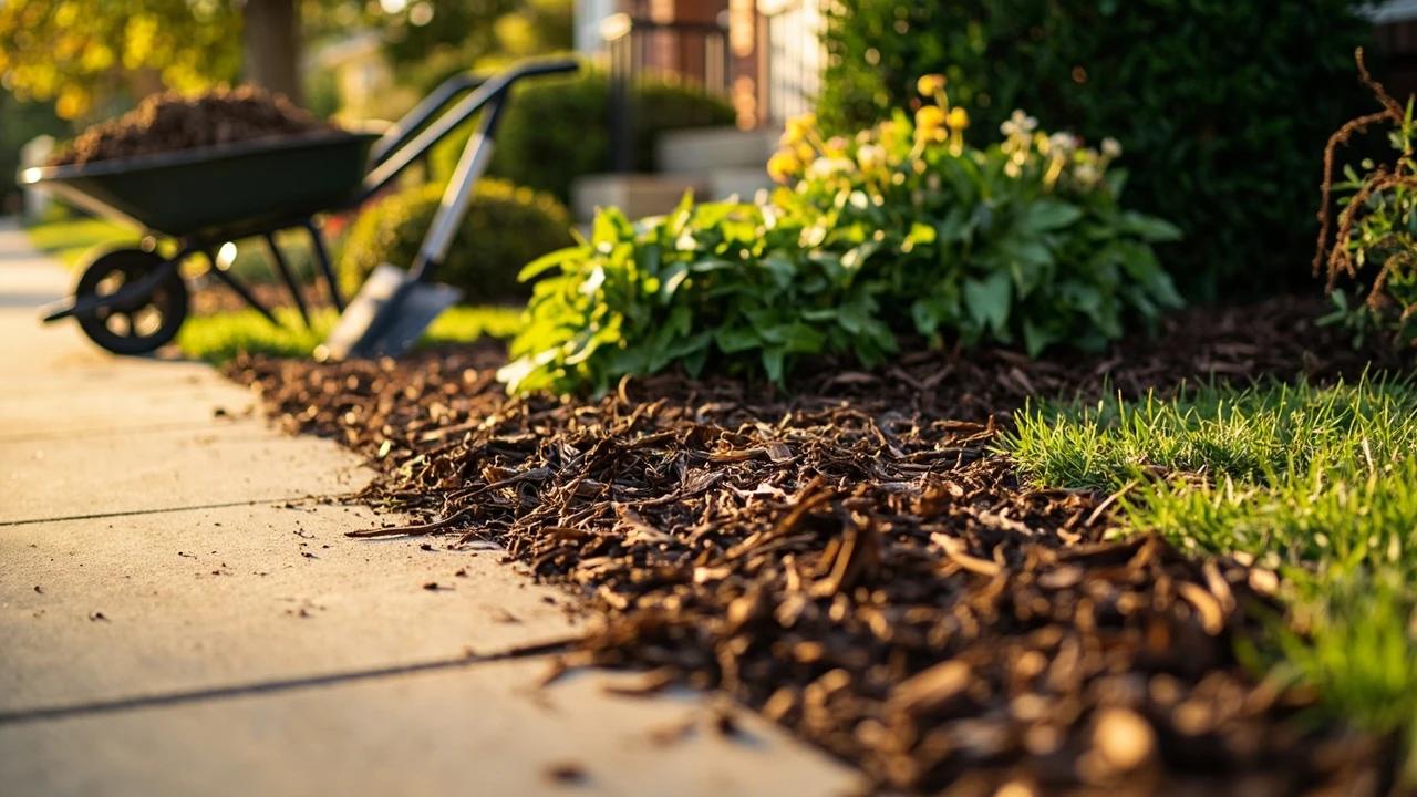 How to Mulch Flower Beds Properly