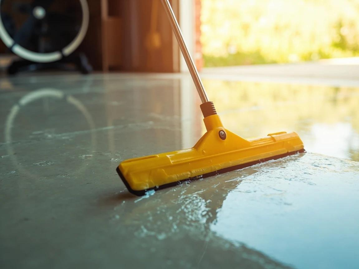 Step 5 of How to Paint a Concrete Garage Floor: Dry the Slab Completely