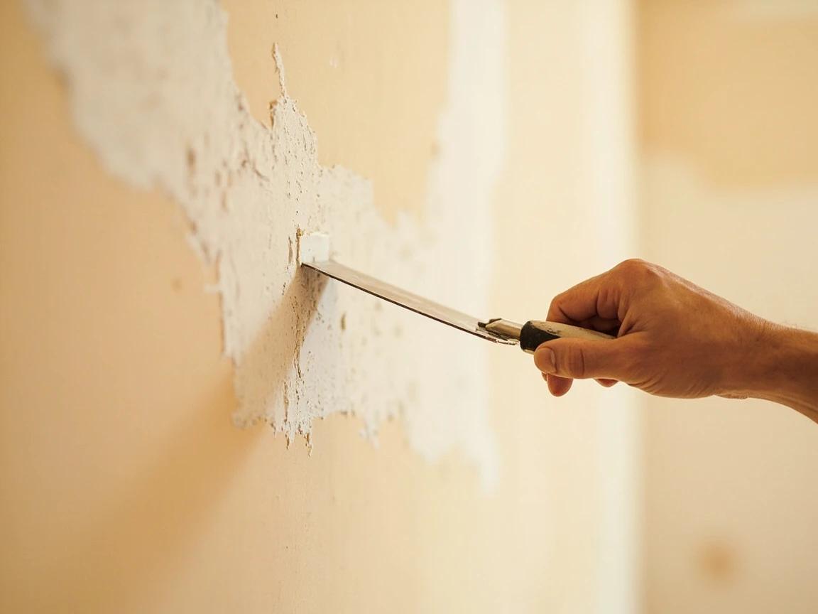 Step 8 of How to Patch a Large Hole in Drywall (Mesh or California Patch): Second and third coats: feather wider each time