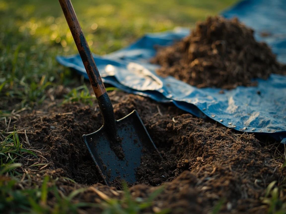 Step 4 of How to Plant a Privacy Hedge: Dig the Planting Holes (or a Continuous Trench)