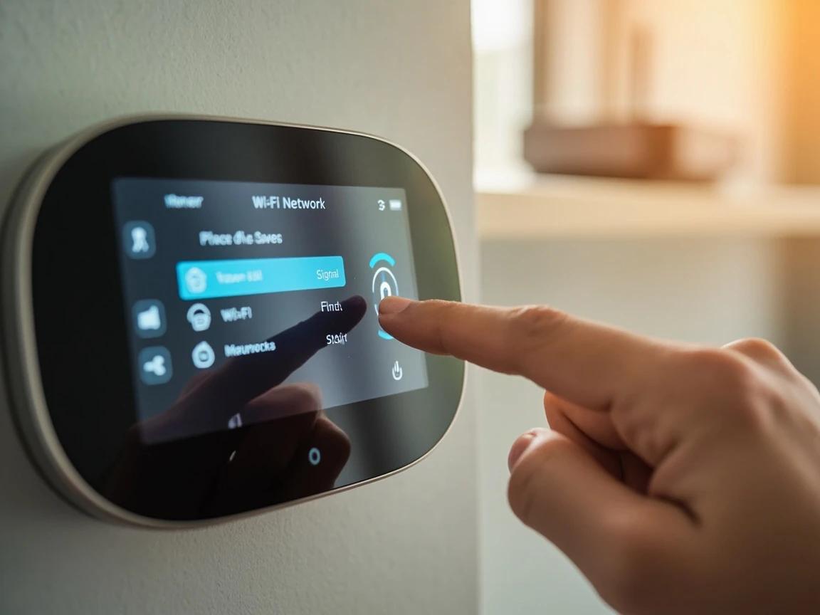 Step 2 of How to Program a Smart Thermostat: Connect the Thermostat to Your Wi-Fi Network