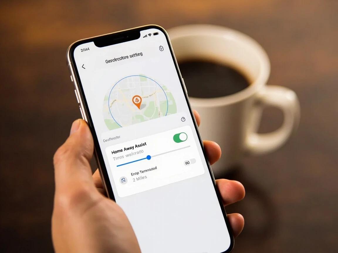 Step 6 of How to Program a Smart Thermostat: Enable Geofencing and Smart Features
