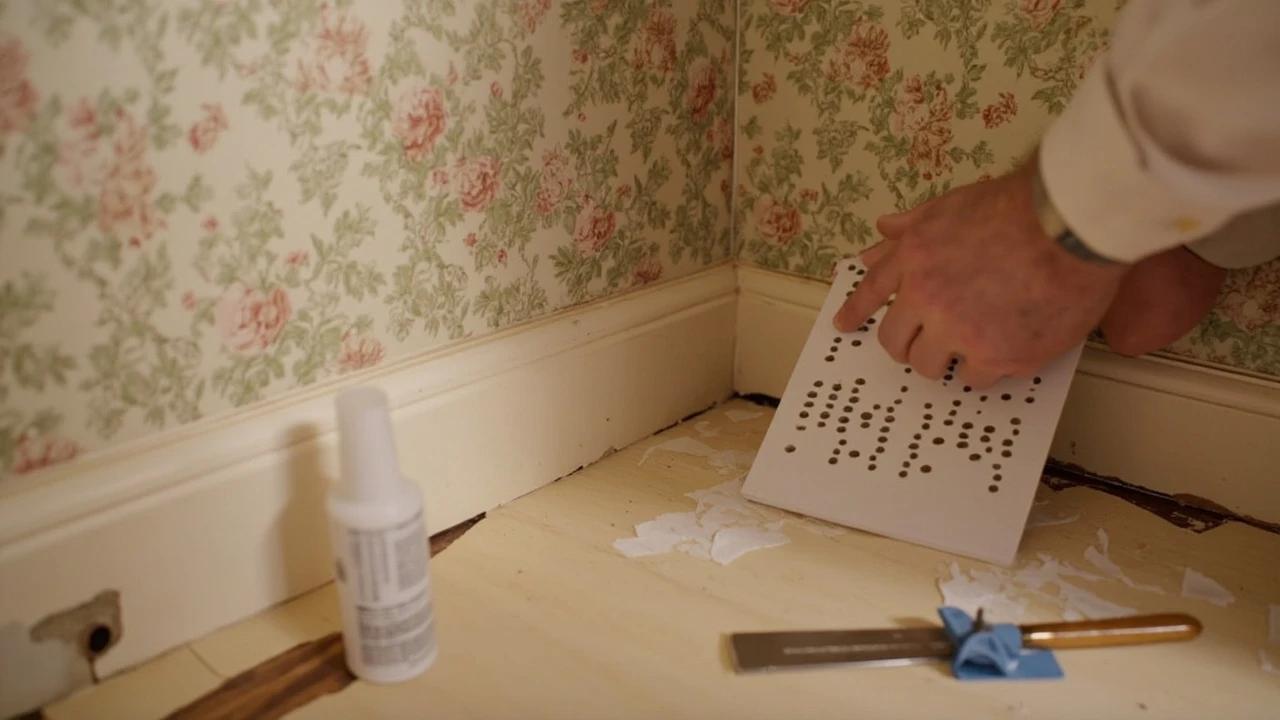 How to Remove Wallpaper and Prep Walls for Paint — finished result