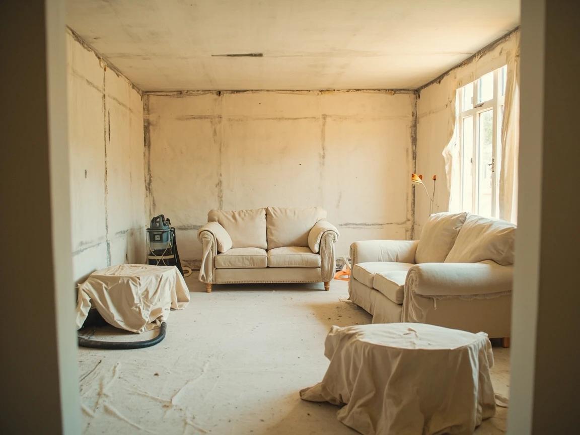 Step 1 of How to Remove Wallpaper and Prep Walls for Paint: Prep the Room