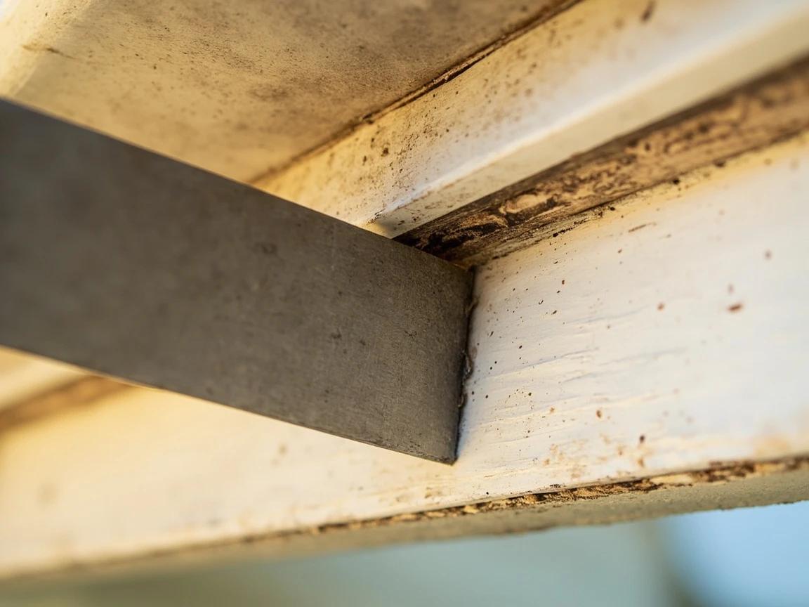 Step 3 of How to Repair a Soffit or Fascia Board: Cut the Seams and Pry Off the Rotted Fascia