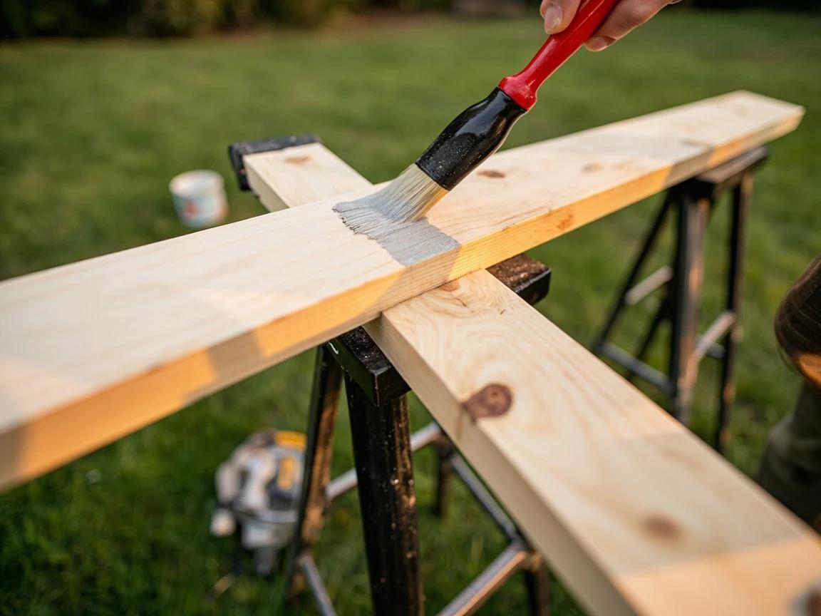 Step 6 of How to Repair a Soffit or Fascia Board: Cut the New Boards and Prime Every Side First