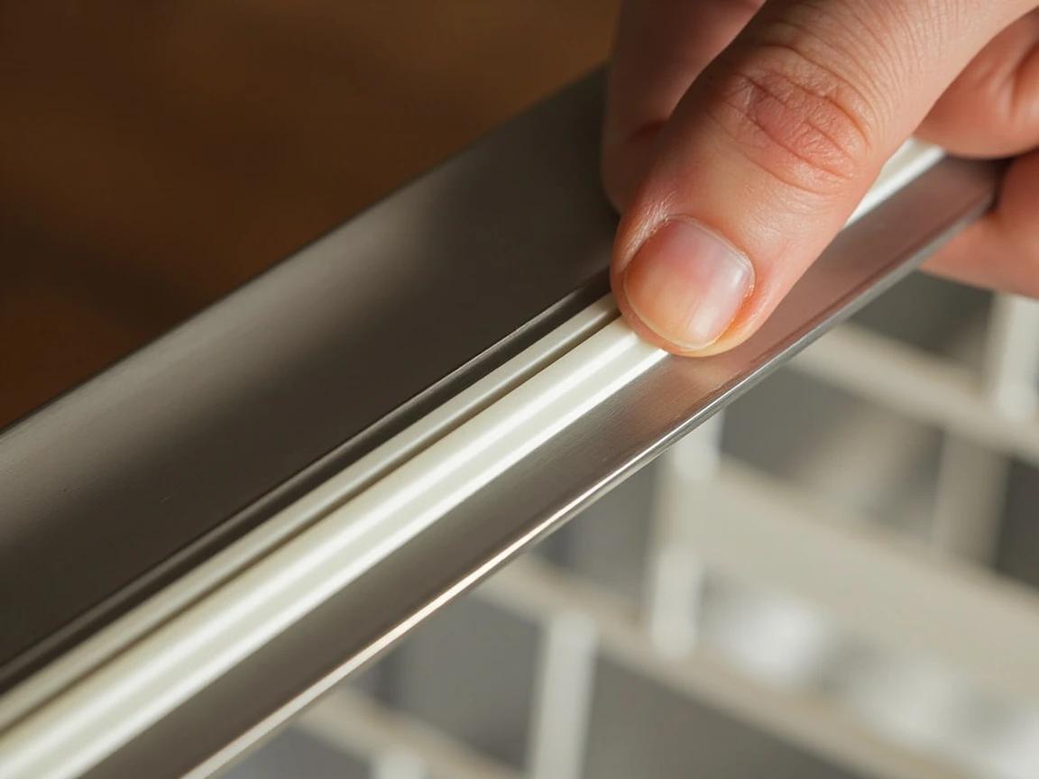Step 7 of How to Replace a Dishwasher Door Seal: Verify the Seal Is Fully Seated Around the Entire Perimeter
