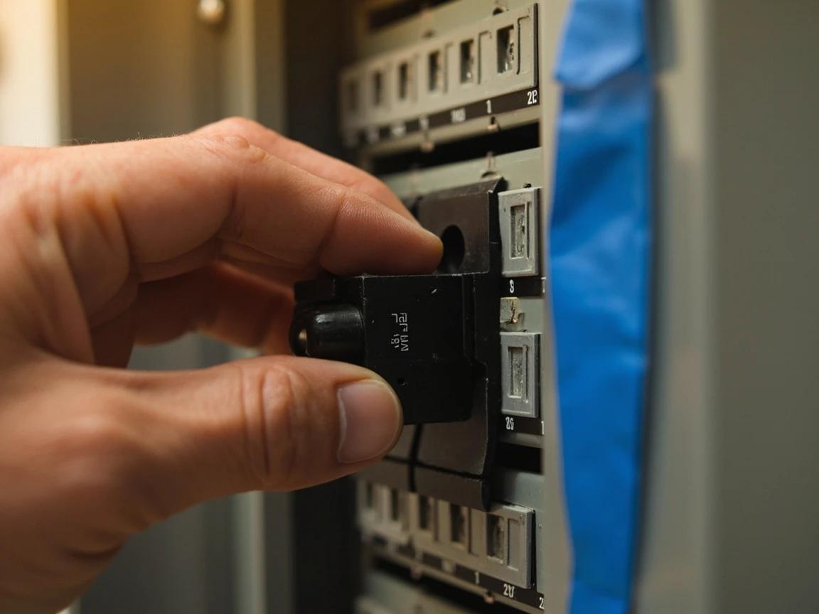Step 1 of How to Replace a Light Switch: Turn Off Power at the Breaker Panel