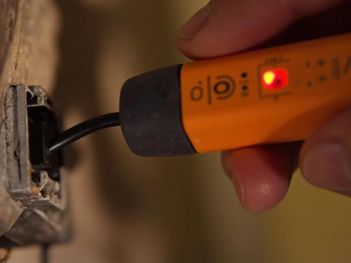 Step 2 of How to Replace a Light Switch: Verify the Circuit Is Dead with a Voltage Tester