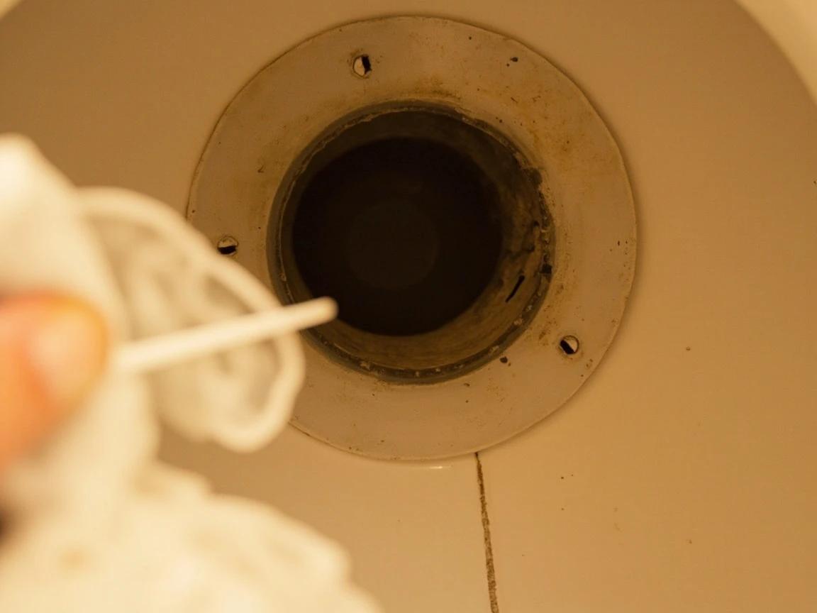 Step 5 of How to Replace a Toilet Wax Ring: Inspect the Flange for Damage