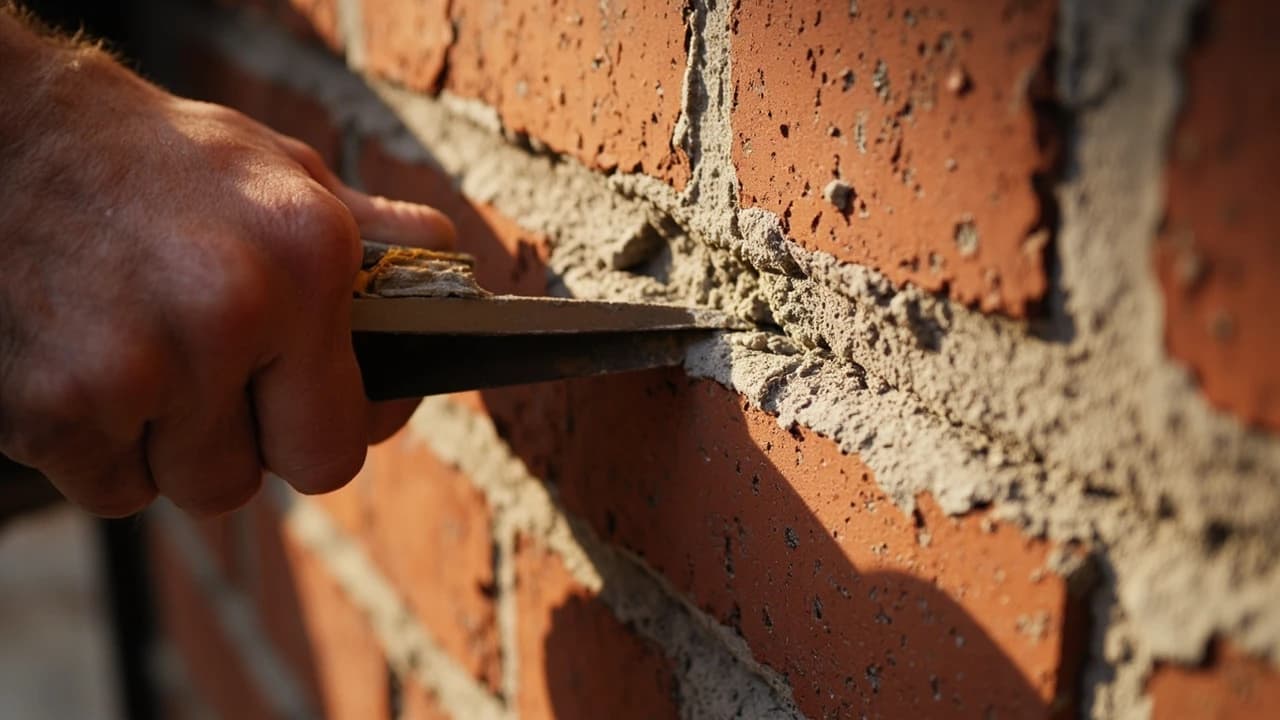 How to Repoint Brick Mortar Joints (Tuckpointing)