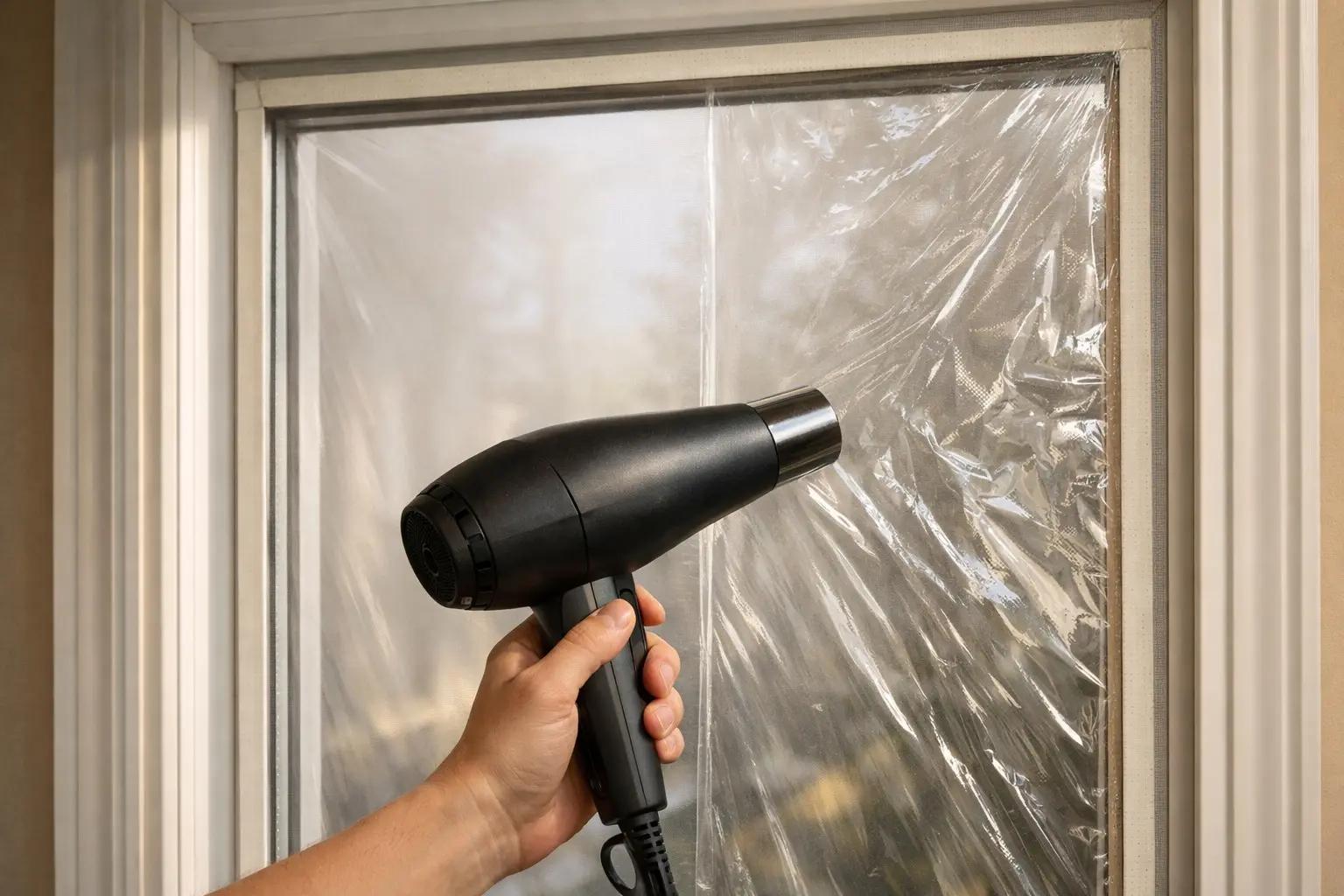 Step 6 of How to Seal Drafty Windows: Apply Window Insulation Film (Optional)