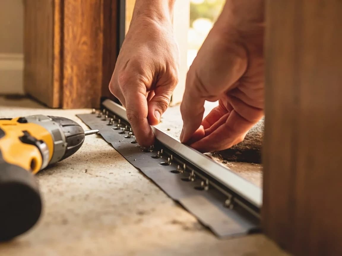 Step 7 of How to Seal Entry Points and Keep Mice Out: Close the Door Gaps: Sweeps, Thresholds, and the Garage