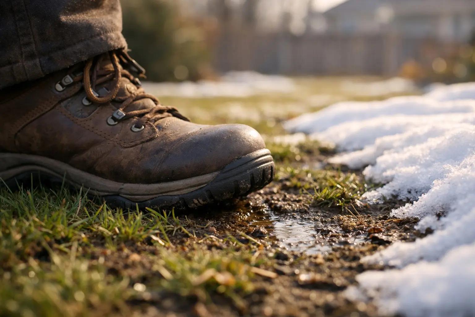 Step 1 of Spring Lawn Care Checklist: Wait for the Right Timing