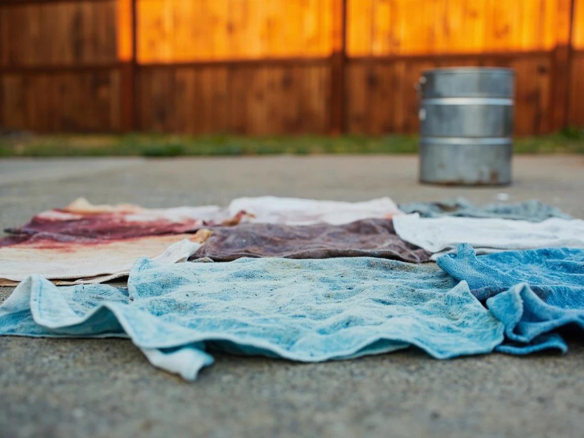 Step 9 of How to Stain a Fence: Clean Up Safely and Plan the Recoat Cycle