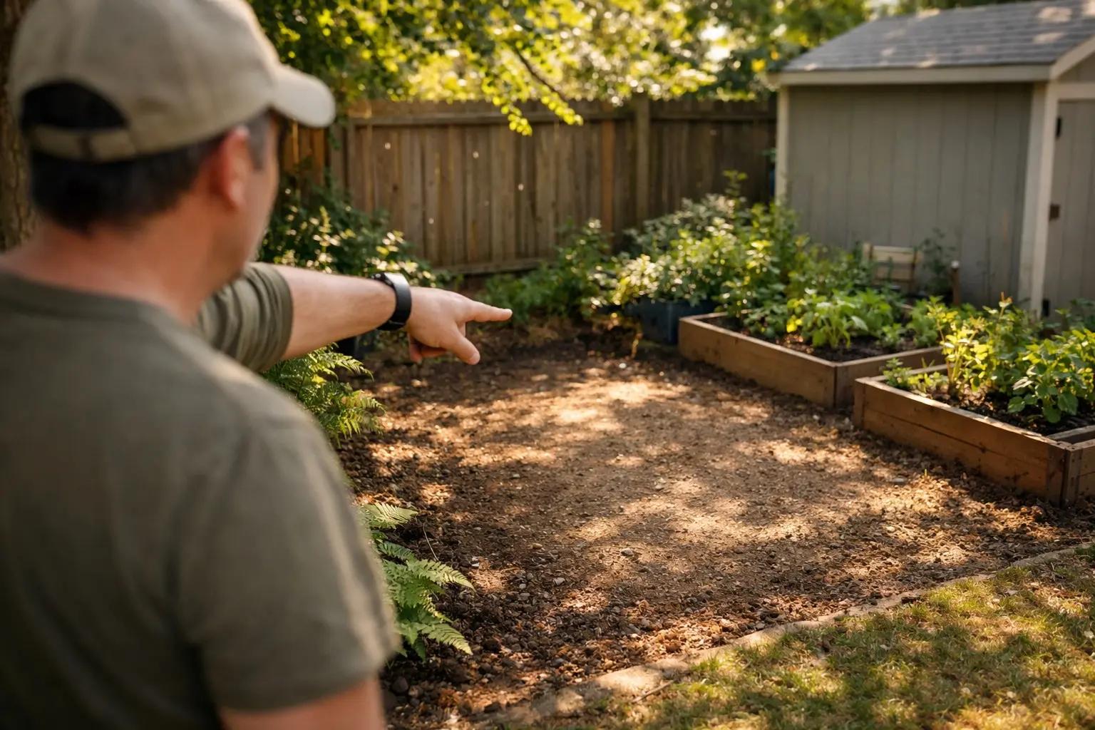Step 1 of How to Start a Compost Bin: Choose the Right Location