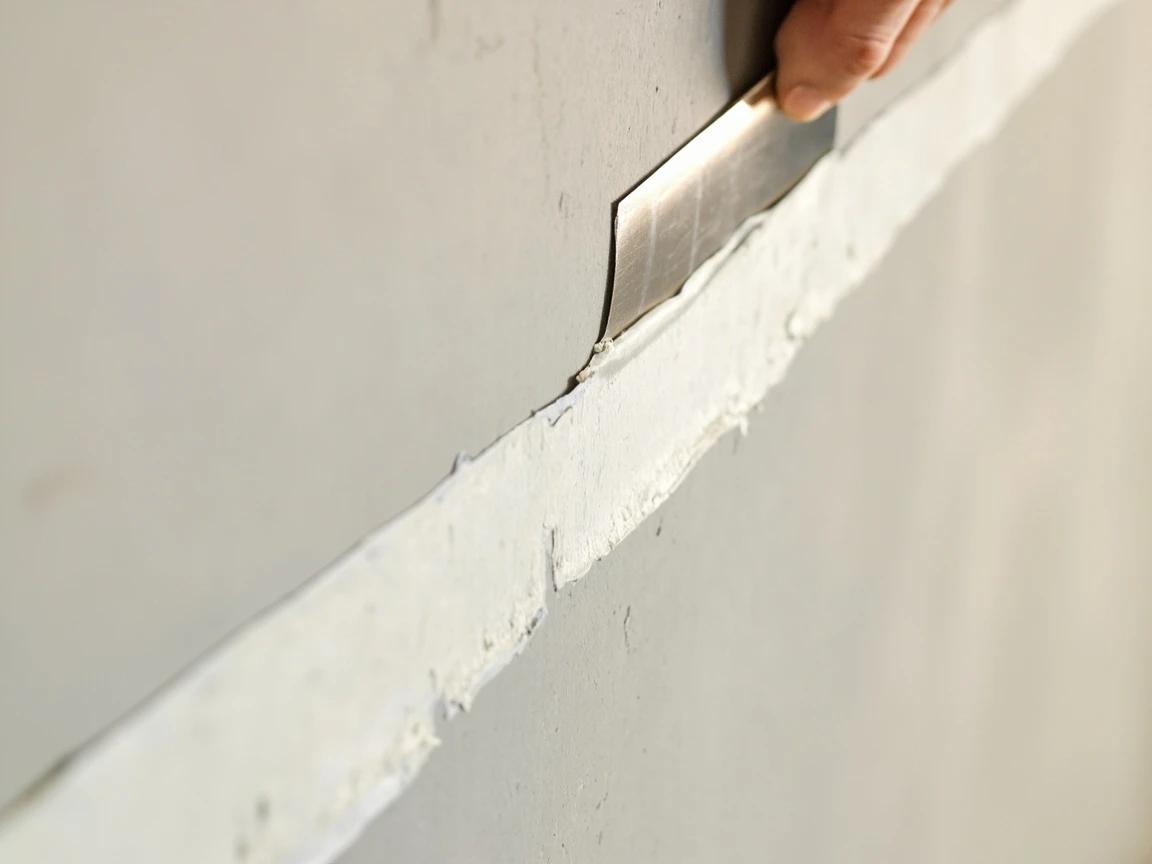 Step 5 of How to Tape and Mud a Drywall Seam: Skim a Thin Coat Over the Tape
