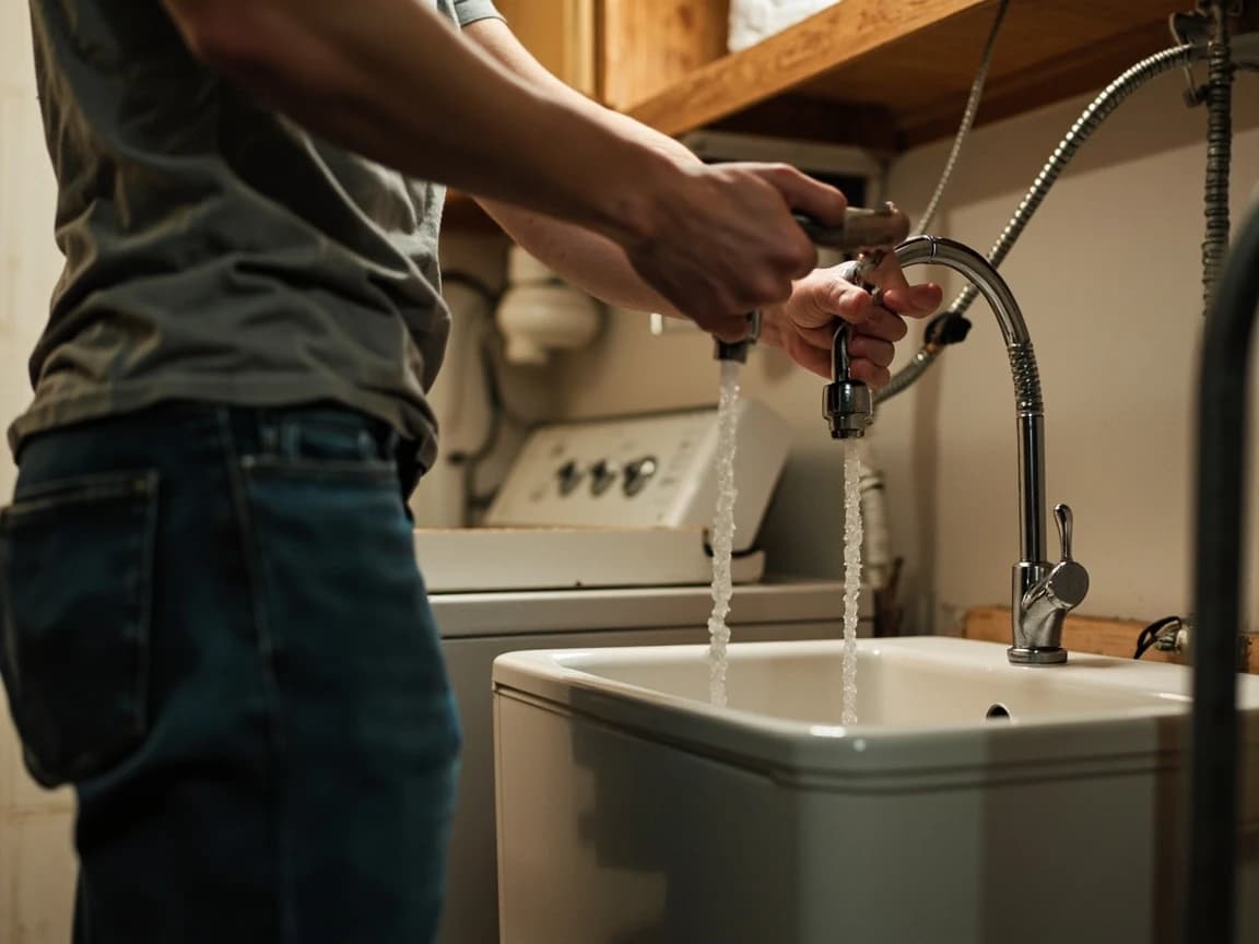 Step 8 of How to Thaw Frozen Pipes Safely: Check Every Other Fixture in the House