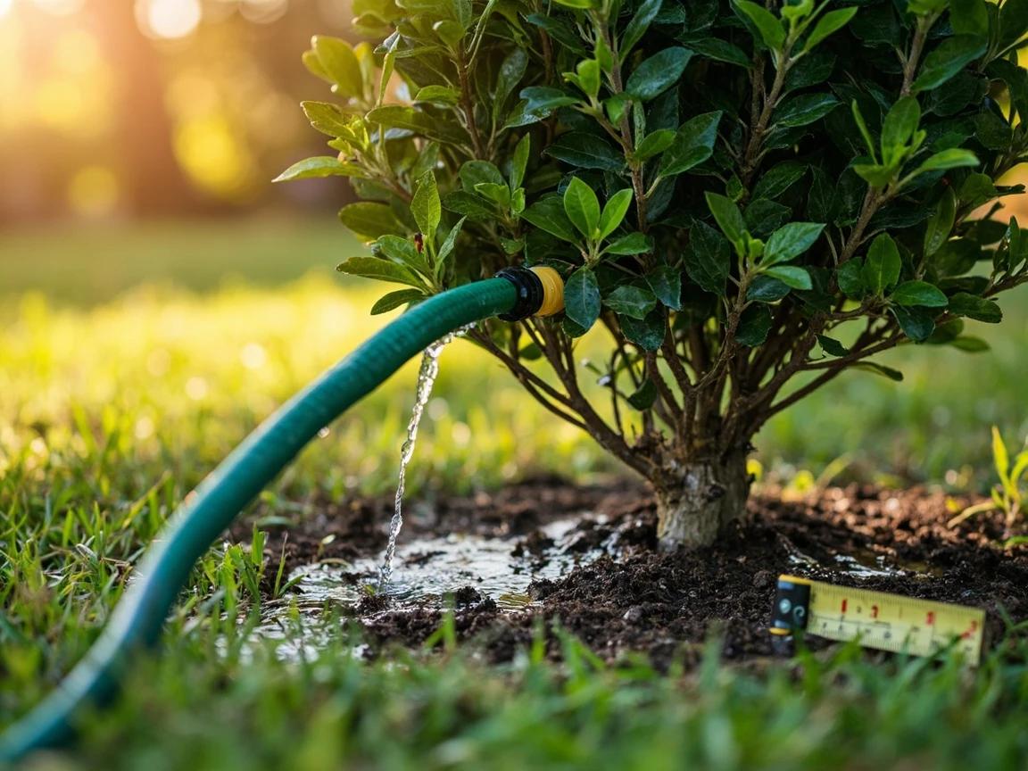 Step 2 of How to Transplant a Shrub Without Killing It: Water the Shrub Deeply Two Days Before Moving